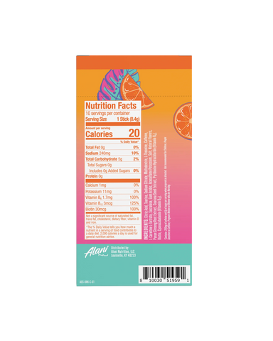 Energy Sticks - Orange Kiss
