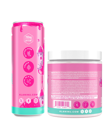 Energy Drink & Pre-Workout - Pink Slush